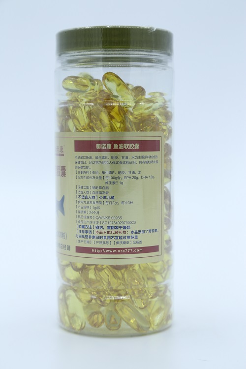 奥诺康鱼油软胶囊